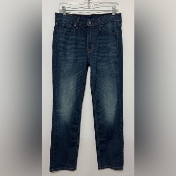 Levi’s 541 Athletic Taper Jeans Men’s 30x30 Dark Wash Blue Denim Blank Red Tab - Picture 1 of 16